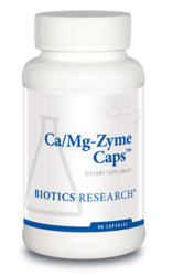 Ca/Mg-Zyme Caps by Biotics Research Corporation 90 Capsules