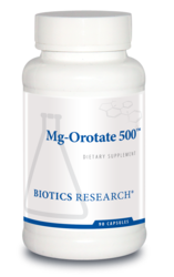 Mg-Orotate 500 By Biotics Research Corporation  90 Capsules