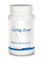 Ca/Mg-Zyme by Biotics Research Corporation  120 Tablets