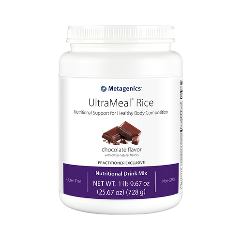 UltraMeal® Rice (Chocolate) By Metagenics 1 lb 9.67 oz (728 g)