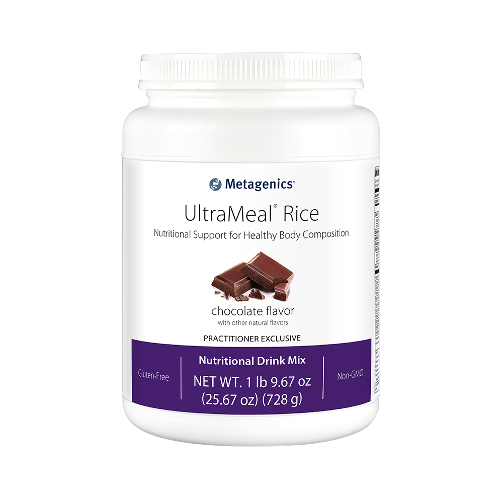 UltraMeal® Rice (Chocolate) By Metagenics 1 lb 9.67 oz (728 g)