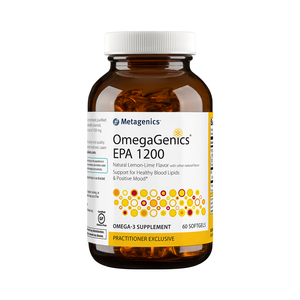 OmegaGenics EPA 1200 Lemon Lime by Metagenics 60 Softgels