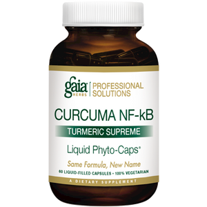 Turmeric Supreme Extra Strength By Gaia Herbs (Professional Solutions) 120 Capsules