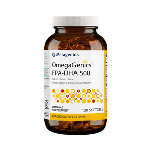 OmegaGenics EPA-DHA 500 Lemon by Metagenics 120 Softgels