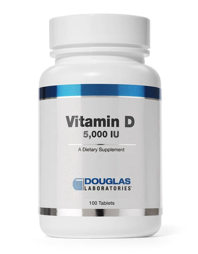 Vitamin D ( D3 ) 5,000 I.U. by Douglas Laboratories 100 tablets