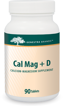 Cal Mag + D - 90 Tabs By Genestra Brands