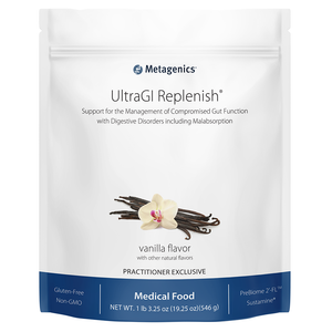 Digestive Support - UltraGI Replenish® by Metagenics - Vanilla Flavor 1-Pound Bag