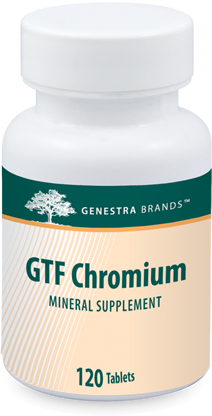 GTF Chromium - 120 Tabs By Genestra Brands