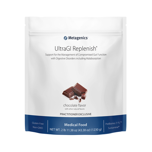 UltraGI Replenish® Vanilla By Metagenics 30 Servings 2 lbs 9.27 oz (41.27 oz) (1170 g)