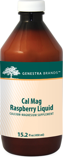 Cal Mag Raspberry Liquid - 15.2 fl oz By Genestra Brands