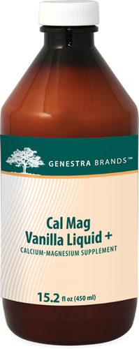 Cal Mag Vanilla Liquid + - 15.2 fl oz By Genestra Brands
