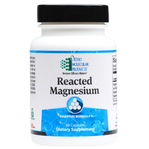 Reacted Magnesium 60 capsules by Ortho Molecular