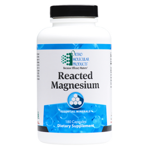 Reacted Magnesium 180 capsules by Ortho Molecular