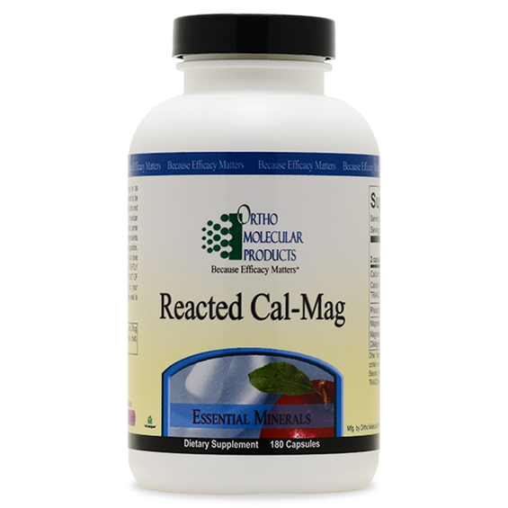 Reacted Cal-Mag 180 capsules by Ortho Molecular