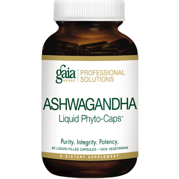 Ashwagandha Root By Gaia Herbs (Professional Solutions) 120 Capsules