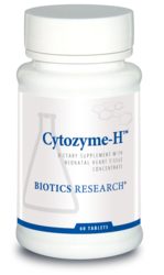 Cytozyme-H by Biotics Research  60 Tablets