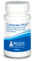 Cytozyme-PAN (Neonatal Pancreas) by Biotics Research 60 tablets