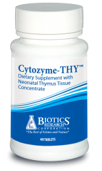 Cytozyme-THY by Biotics Research 60 tablets