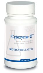 Cytozyme-O (Raw Ovarian) by Biotics Research Corporation 60 Tablets