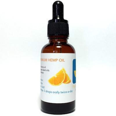 Hemp Oil by CBD Unlimited 30 ml 750 mg CBD Orange Flavor ( Cannabinoids )