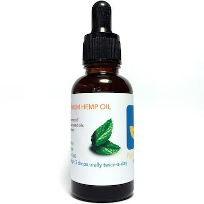 Hemp Oil by CBD Unlimited 30 ml 750 mg CBD Peppermint Flavor ( Cannabinoids )