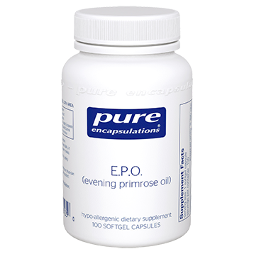 E.P.O. (Evening Primrose Oil) by Pure Encapsulations 100 softgel capsules