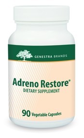 Adreno Restore by Genestra Brands 90 veggie capsules (Best By Date: August 2018)