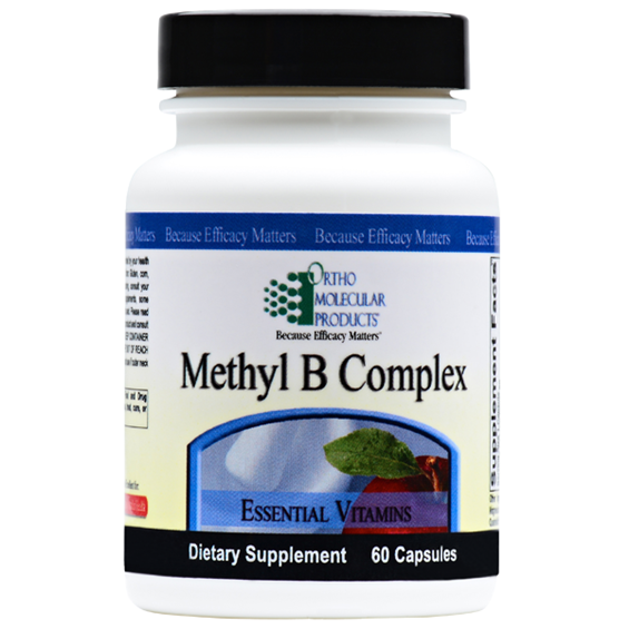 Methyl B Complex 60 capsules by Ortho Molecular