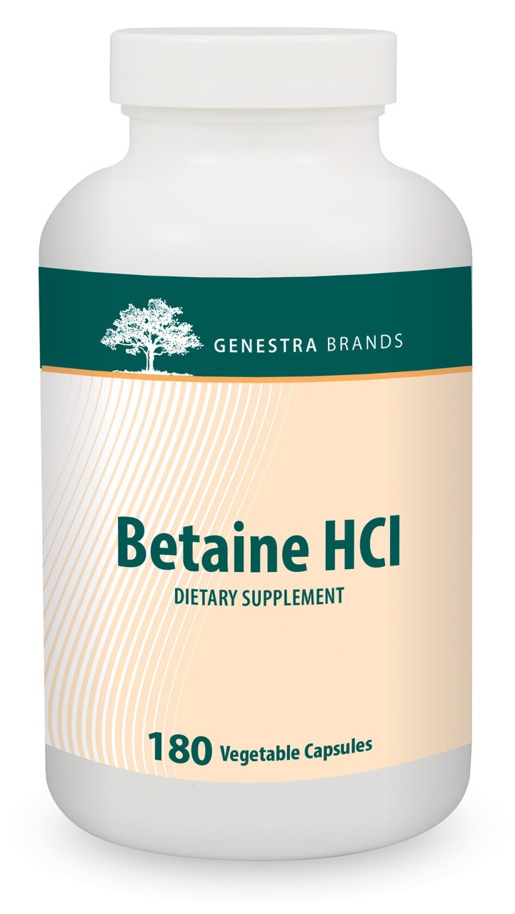 Betaine HCl - 180 Capsules By Genestra Brands