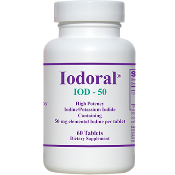 Iodoral IOD-50 By Optimox 60 Tablets