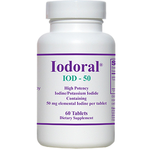 Iodoral IOD-50 By Optimox 60 Tablets