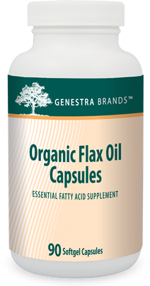 Organic Flax Oil Capsules - 90 Capsules By Genestra Brands