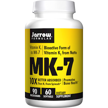 MK-7 90 mcg By Jarrow Formulas 60 softgels