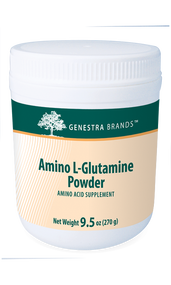 Amino L-Glutamine Powder by Genestra Brands 9.5 oz (270g) (Best By Date: October 2019)