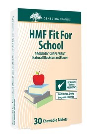 HMF Fit for School by Genestra Brands 30 chewable tablets (Best By Date: March 2020)