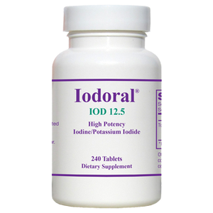 Iodoral IOD-12.5 By Optimox 240 Tablets