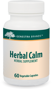 Herbal Calm by Genestra Brands 60 capsules (Best By Date: October 2019)