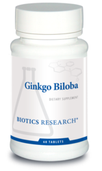 Ginkgo Biloba by Biotics Research  60 tablets