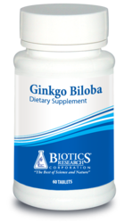 Ginkgo Biloba by Biotics Research 60 tablets