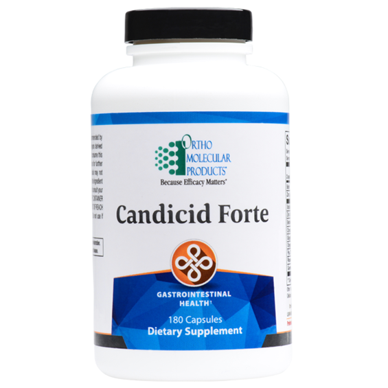 Candicid Forte 180 capsules by Ortho Molecular