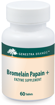 Bromelain Papain +  -60 - 60 Tabs By Genestra Brands