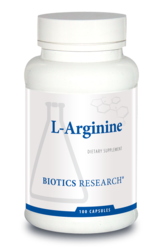 L-Arginine by Biotics Research Corporation  100 Capsules