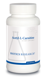 Acetyl-L-Carnitine by Biotics Research Corporation  90 Capsules