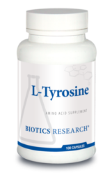 L-Tyrosine By Biotics Research Corporation 100 Capsules