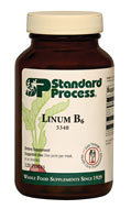 Linum B6 by Standard Process 120 Perles