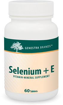 Selenium + E - 60 Tabs By Genestra Brands