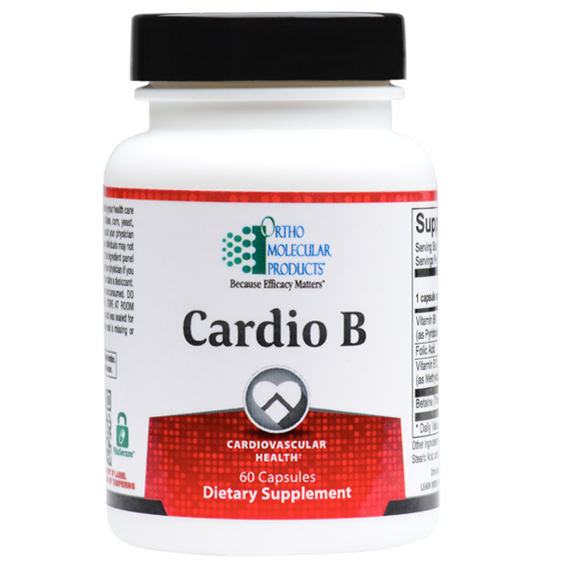 Cardio B 60 capsules by Ortho Molecular