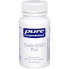 Folate 5000 Plus by Pure Encapsulations 60 Capsules