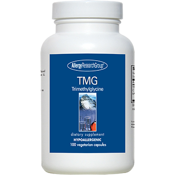 TMG (Trimethylglycine) 750 mg  By Allergy Research Group 100 vcaps