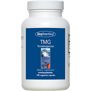 TMG (Trimethylglycine) 750 mg  By Allergy Research Group 100 vcaps